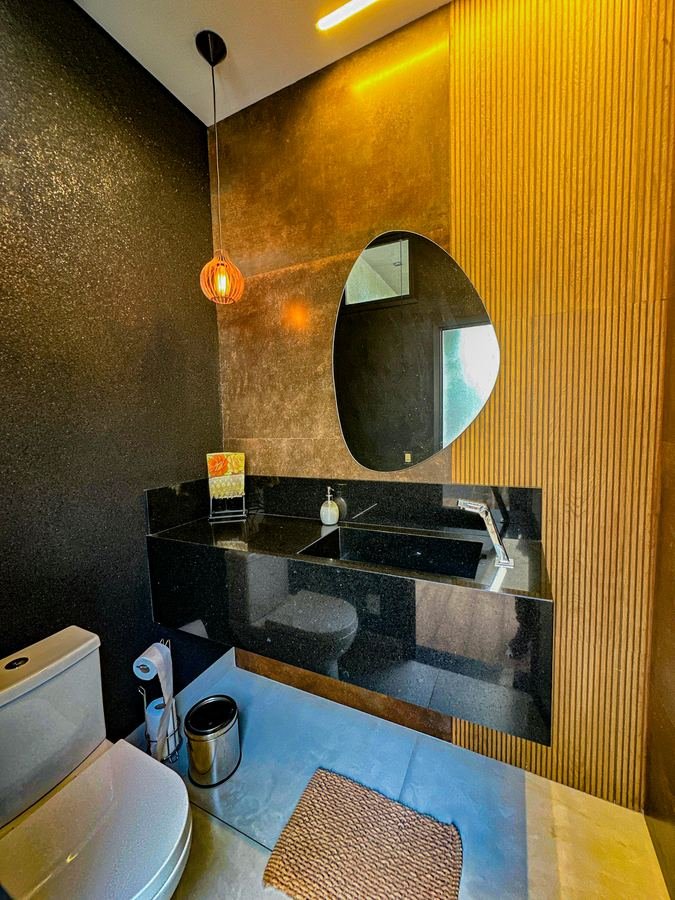 Lavabo em pedra natural
