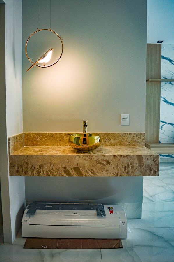 Lavabo em ônix